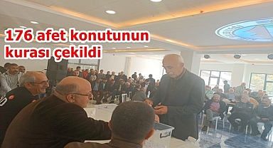 Afet konutları için kuralar çekildi