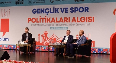 Bakan Bak ve Başkan Erdoğan Erzurum'da