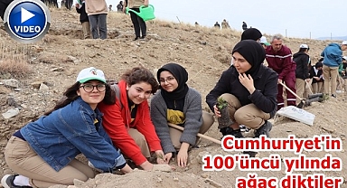 Bin fidan toprakla buluştu