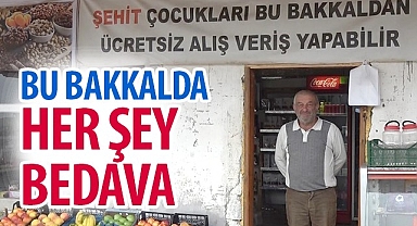Bu bakkalda her şey bedava