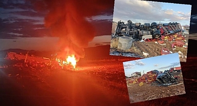 Bu görüntülere yürek dayanmaz! Diri diri yandılar...