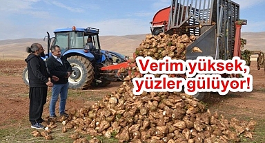 Çiftçi bu yıl bayram etti!