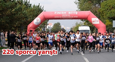 Cumhuriyet koşusu yapıldı