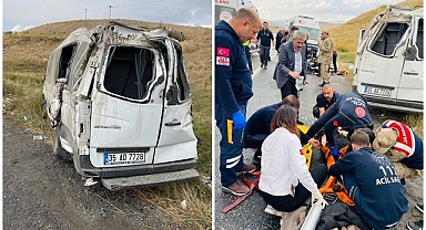 2 trafik kazasında 14 kişi yaralandı