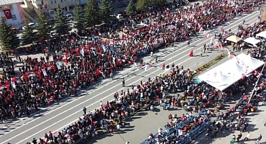 Doğu'da Cumhuriyet coşkusu...