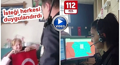 Engelli kadının bayrak aşkı!