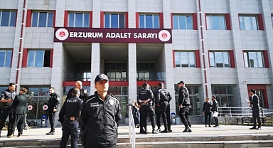 Erzurum adliyesinde bıçaklı kavga!