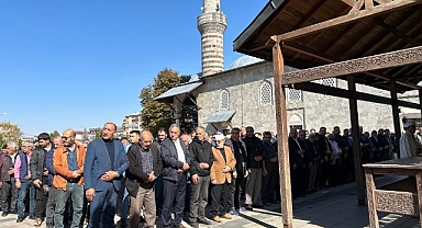 Erzurum'da Filistinliler için gıyabi cenaze namazı