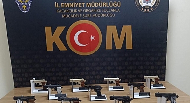 Erzurum'da silah ticareti operasyonu