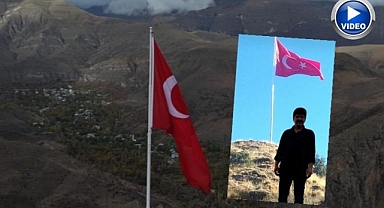 Erzurumlu 'Bayrak Adam' hayallerine kavuştu!