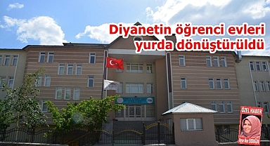 Evleri yurt yaptılar