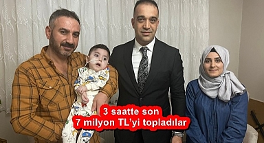 Eymen bebeğe nefes oldular!