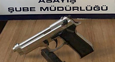 Fail silahıyla kıskıvrak yakalandı
