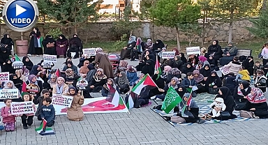 Filistin için sessizce dua ettiler
