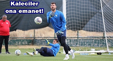 Kaleciler ona emanet!