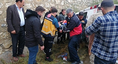 Kontrolden çıkan minibüste can pazarı!