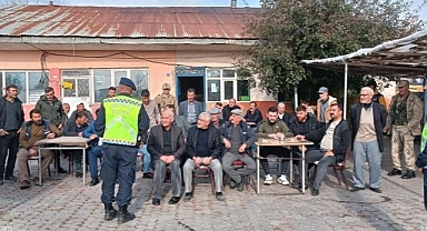 Köyleri dolaşarak tek tek kontrol etti!