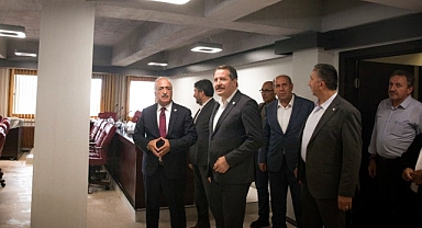 Memur-Sen Genel Başkanı Yalçın'dan Rektör Çomaklı'ya Ziyaret