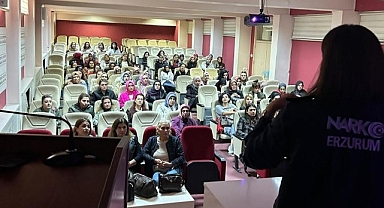 Narkotik ekipleri Erzurum’da eğitim verdi