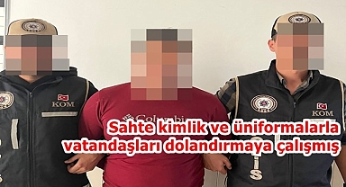 Sahte istihbaratçı kıskıvrak yakaladı