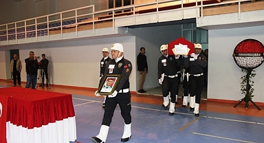Şehidin cenazesi Erzurum'a uğurlandı