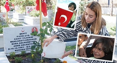 Şehit kızının 15 yıllık baba özlemi