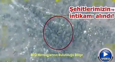 Şehitlerimizin intikamı alındı!