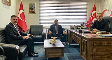 Uçar’dan MHP’li başkanlara hayırlı olsun ziyareti