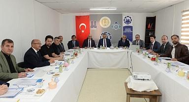 Vali Çiftçi başkanlığında toplandılar