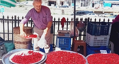 Vitamin deposu kızılcık tezgahlarda yerini aldı
