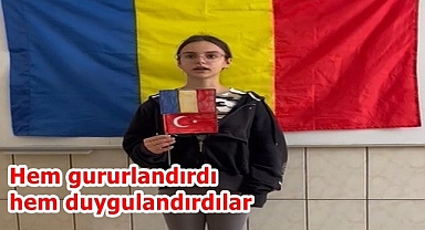 Yabancı öğrenciler ‘Cumhuriyet Marşı’nı seslendirdi
