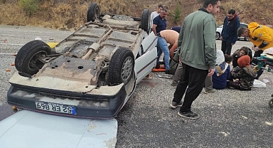 Yağmur yağınca kontrolden çıktı!