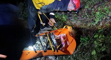 Yayla dönüşü uçuruma yuvarlandılar!