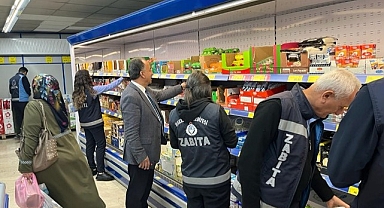 Zincir marketlerde sıkı denetim