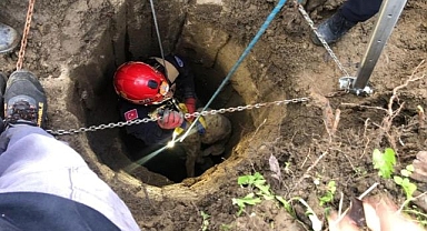4 gün boyunca kuyuda bekledi!