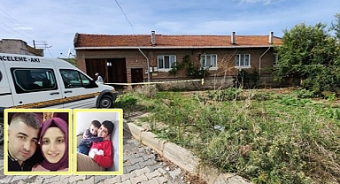 Eşi ve çocuklarını uykuda katletti!