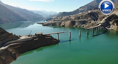 Baraj tamamlandı sıra viyadükte