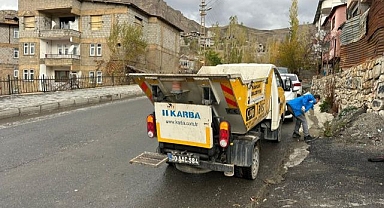 Belediye yağış öncesi teyakkuzda!