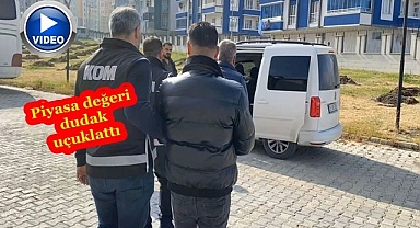 Çat yolunda durdurulan kamyonda ele geçirildi