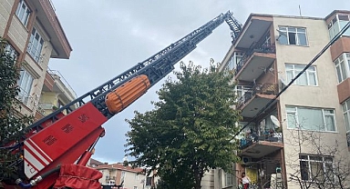 Çatı tamir ederken kalp krizi geçirdi!