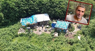 Dağ başında tek başına yaşıyor!