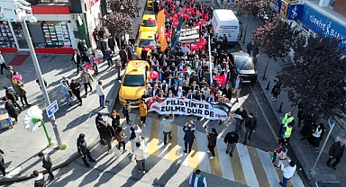 Doğu Anadolu Gazze için tek yürek oldu