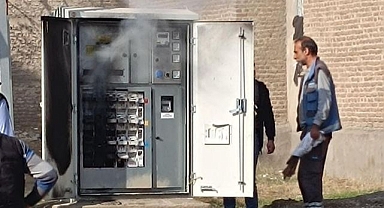 Elektrik trafosundan çıkan duman yürekleri ağza getirdi