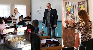 Eli öpülesi öğretmenler!