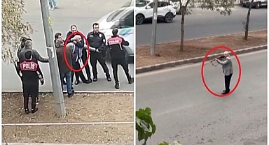 Elinde av tüfeğiyle yolu kapattı, dehşet saçtı!