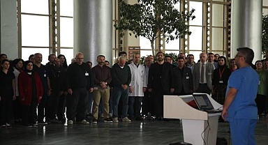 Ulu Önder Atatürk Erzurum Şehir Hastanesi'nde anıldı