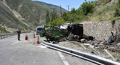 Erzurum'un trafik kaza bilançosu!