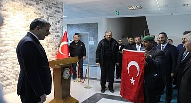 Erzurum Valisi Horasan'da