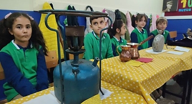 Erzurumlu çocuklardan mini müze etkinliği