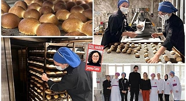 Fırıncı kızlar meslektaşlarına taş çıkarıyor!